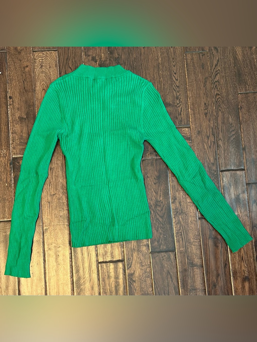 Love Tree Ribbed Cutout Sweater - Picture 3 of 3